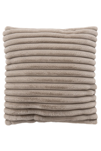 Kissen PLUSH taupe