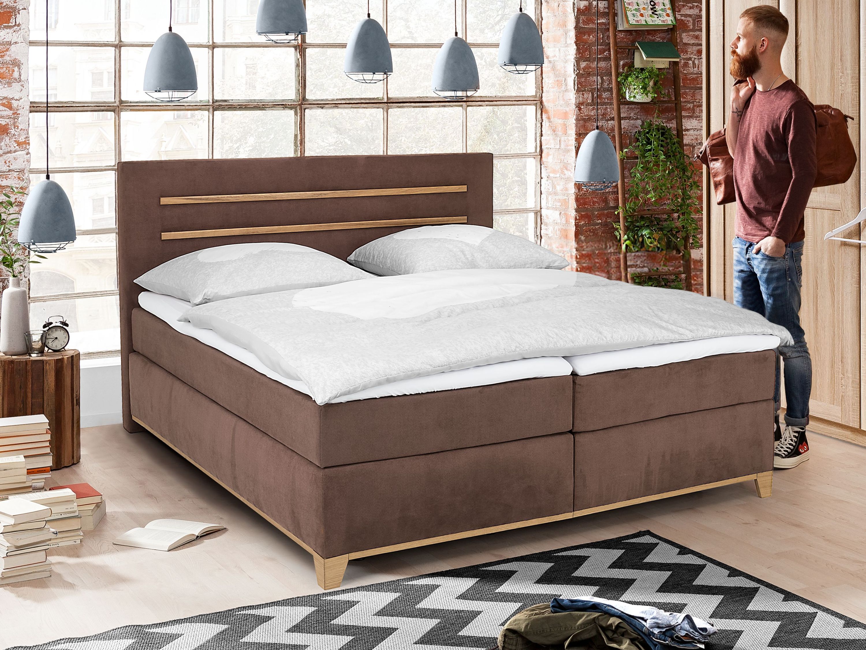 Boxspringbett LIVIN MILANO Boxspringbetten Betten