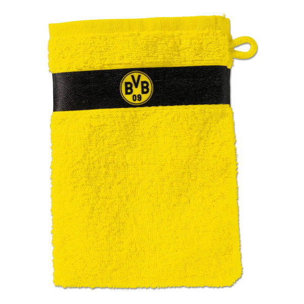 Waschhandschuh BVB gelb