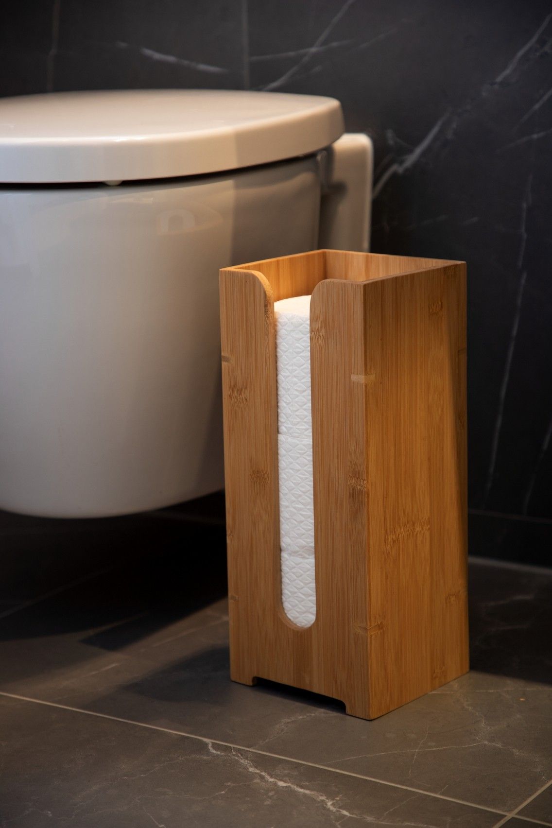 bei | günstig Badaccessoires Badezimmer | Polstermöbel | | BAMBUSA WC-Rollenhalter kaufen Räume Toilettenpapierhalter online und |