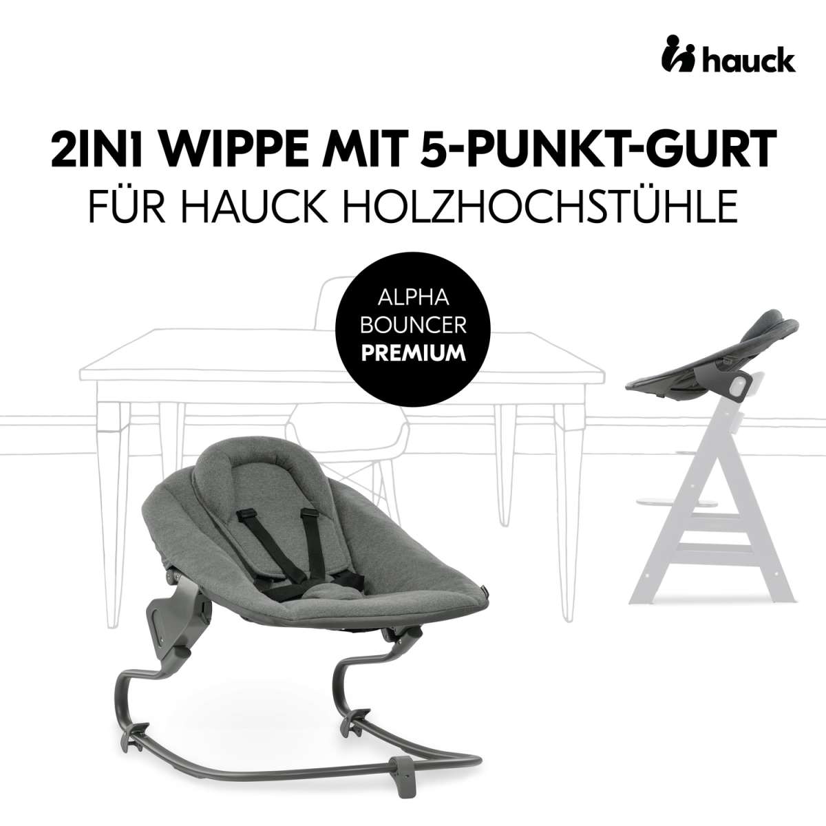 Babywippe hauck ALPHA BOUNCER Wippen Babymobel Babyzimmer Raume und Polstermobel gunstig online kaufen bei TRENDS