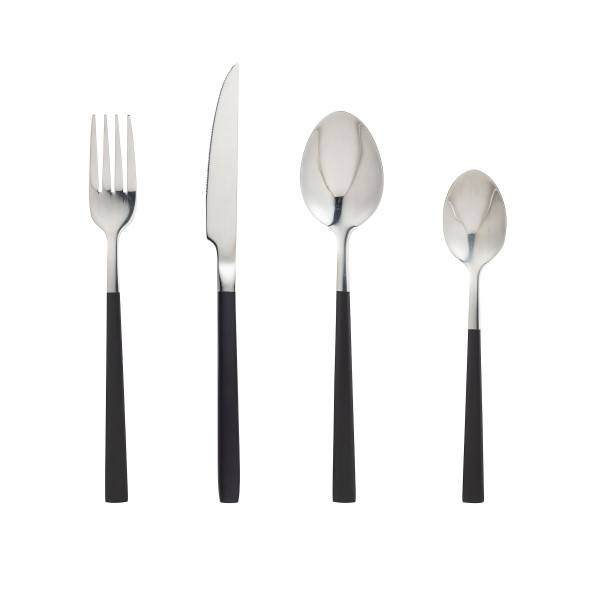 Besteck-Set CHARCOAL