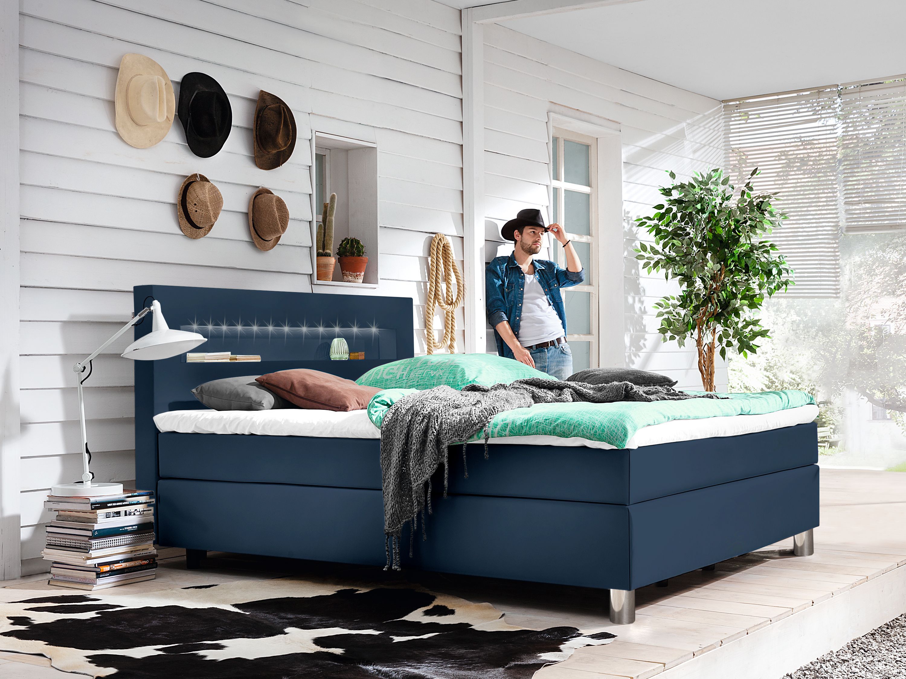 Boxspringbett LIVIN MILANO Boxspringbetten Betten